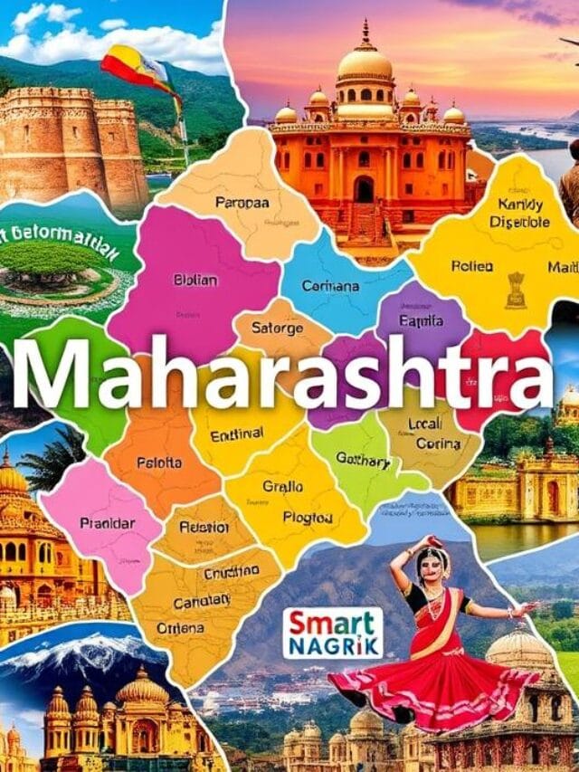 Maharashtra Districts Division Forts Rivers Dance